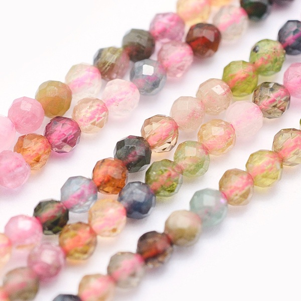 PandaHall Natural Tourmaline Beads Strands, Round, Faceted, 2mm, Hole: 0.5mm, about 174pcs/strand, 15.5 inch(39.5cm) Tourmaline Round
PandaHall Natural Tourmaline Beads Strands, Round, Faceted, 2mm, Hole: 0.5mm, about 174pcs/strand, 15.5 inch(39.5cm) Tourmaline Round