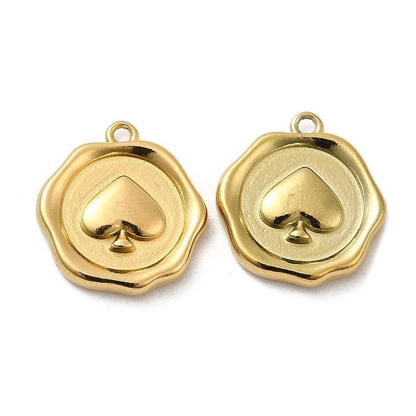 PandaHall Ion Plating(IP) 316L Surgical Stainless Steel Pendants, Flower Charm, Real 18K Gold Plated, Heart, 15x14x2.5mm, Hole: 1.2mm 316L...
PandaHall Ion Plating(IP) 316L Surgical Stainless Steel Pendants, Flower Charm, Real 18K Gold Plated, Heart, 15x14x2.5mm, Hole: 1.2mm 316L...