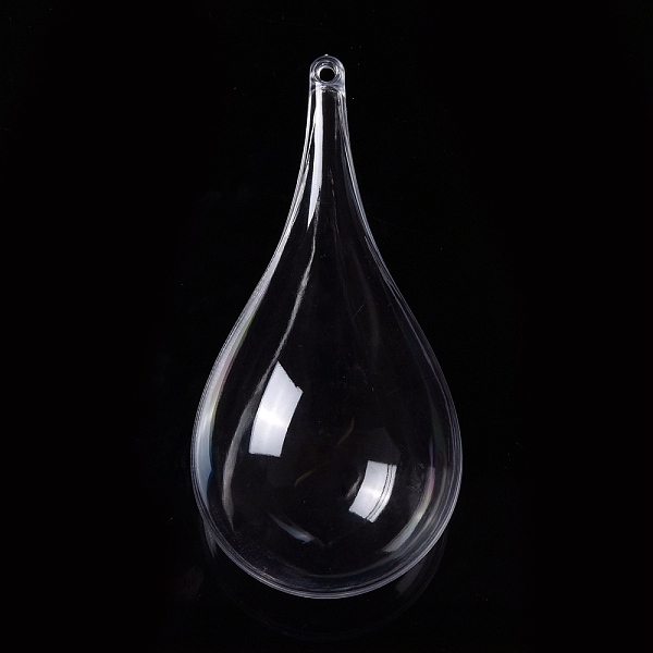 PandaHall Openable Transparent Plastic Pendants, Fillable Plastic Bauble Christmas Ornament, Teardrop, Clear, 110x54x54mm, Hole: 3mm Plastic...
PandaHall Openable Transparent Plastic Pendants, Fillable Plastic Bauble Christmas Ornament, Teardrop, Clear, 110x54x54mm, Hole: 3mm Plastic...
