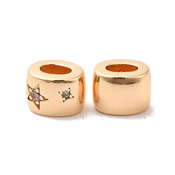 PandaHall Brass Micro Pave Cubic Zirconia Beads, Oval with Star, Real 18K Gold Plated, Pink, 5.5x8x6mm, Hole: 1.8x3.8mm Brass+Cubic Zirconia...
PandaHall Brass Micro Pave Cubic Zirconia Beads, Oval with Star, Real 18K Gold Plated, Pink, 5.5x8x6mm, Hole: 1.8x3.8mm Brass+Cubic Zirconia...