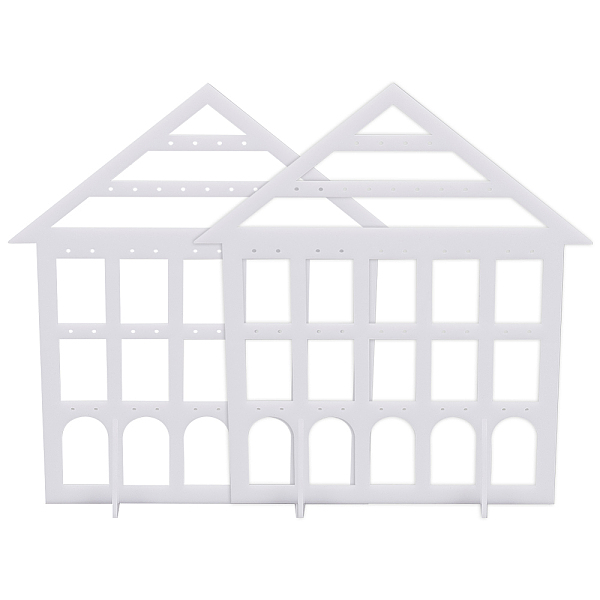 PandaHall Detachable Lovely House Acrylic Earring Display Stands, Tabletop Earring Organizer Holder Ornament for Earring Storage, White...
PandaHall Detachable Lovely House Acrylic Earring Display Stands, Tabletop Earring Organizer Holder Ornament for Earring Storage, White...