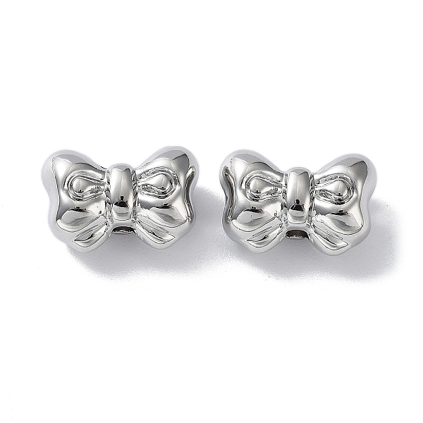 PandaHall Rack Plating Alloy Beads, Bowknot, Platinum, 8.5x12.5x6mm, Hole: 1.6mm Alloy Bowknot
PandaHall Rack Plating Alloy Beads, Bowknot, Platinum, 8.5x12.5x6mm, Hole: 1.6mm Alloy Bowknot