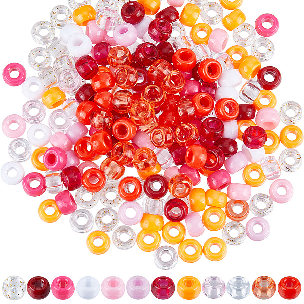 PandaHall SUNNYCLUE 1200 Pcs 12 Colors Transparent Plastic Beads, Barrel, Mixed Color, 9x6mm, Hole: 3.8mm, 100pcs/color Plastic Barrel..., Multicolor
PandaHall SUNNYCLUE 1200 Pcs 12 Colors Transparent Plastic Beads, Barrel, Mixed Color, 9x6mm, Hole: 3.8mm, 100pcs/color Plastic Barrel..., Multicolor