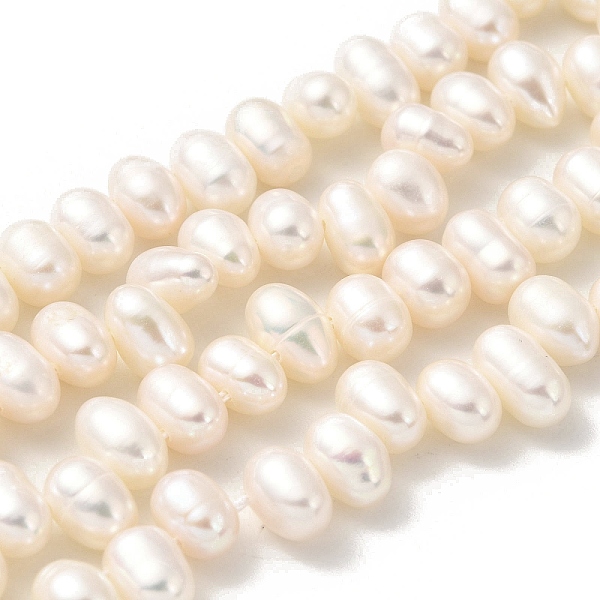 PandaHall Natural Cultured Freshwater Pearl Beads Strands, Top Drilled, Rice, Grade 5A, Old Lace, 5~5.5mm, Hole: 0.5mm, about 37pcs/strand...
PandaHall Natural Cultured Freshwater Pearl Beads Strands, Top Drilled, Rice, Grade 5A, Old Lace, 5~5.5mm, Hole: 0.5mm, about 37pcs/strand...