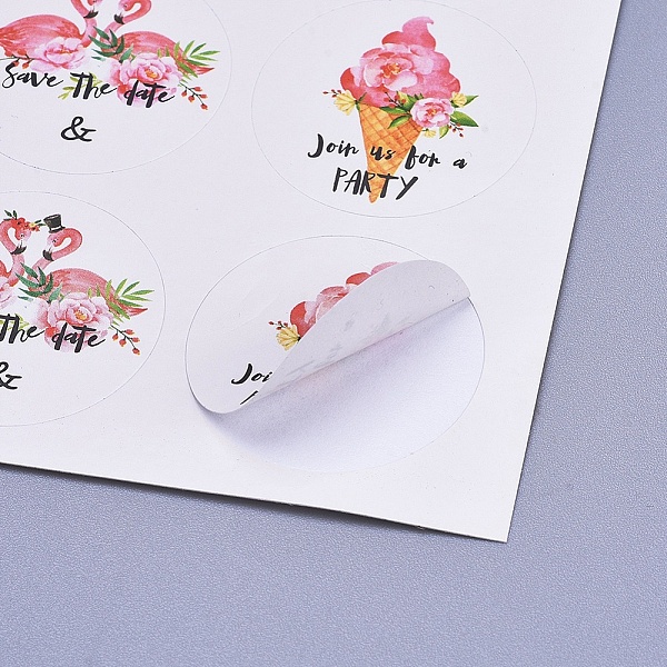 PandaHall DIY Sealing Stickers, Label Paster Picture Stickers, for Gift Packaging, Flat Round, Cake & Envelope & Swan & Ice Cream Pattern...
PandaHall DIY Sealing Stickers, Label Paster Picture Stickers, for Gift Packaging, Flat Round, Cake & Envelope & Swan & Ice Cream Pattern...
