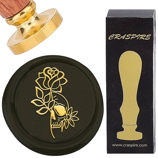 PandaHall Brass Wax Seal Stamp with Rosewood Handle, for DIY Scrapbooking, June Rose, 25mm Brass June Rose
PandaHall Brass Wax Seal Stamp with Rosewood Handle, for DIY Scrapbooking, June Rose, 25mm Brass June Rose