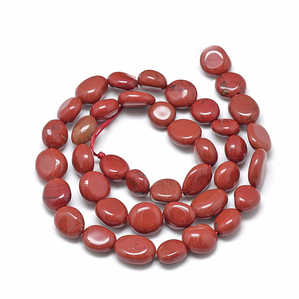 PandaHall Natural Red Jasper Beads Strands, Oval, 8~15x7~12x4~12mm, Hole: 1mm, about 30~45pcs/strand, 15.7 inch Red Jasper Oval
PandaHall Natural Red Jasper Beads Strands, Oval, 8~15x7~12x4~12mm, Hole: 1mm, about 30~45pcs/strand, 15.7 inch Red Jasper Oval