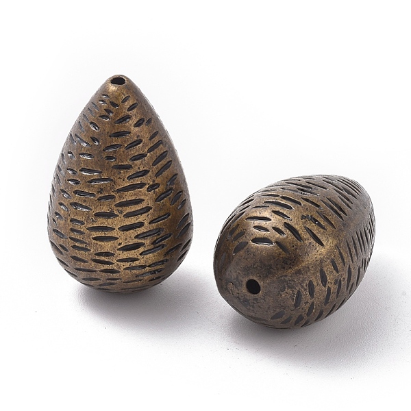 PandaHall CCB Plastic Beads, Teardrop, Antique Bronze, 38.5~39x23~24x23mm, Hole: 2~2.5mm Plastic Teardrop
PandaHall CCB Plastic Beads, Teardrop, Antique Bronze, 38.5~39x23~24x23mm, Hole: 2~2.5mm Plastic Teardrop