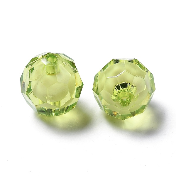 PandaHall Transparent Acrylic Beads, Bead in Bead, Faceted, Round, Yellow Green, 20x18mm, Hole: 3mm; about 130pcs/500g Acrylic Round Green
PandaHall Transparent Acrylic Beads, Bead in Bead, Faceted, Round, Yellow Green, 20x18mm, Hole: 3mm; about 130pcs/500g Acrylic Round Green