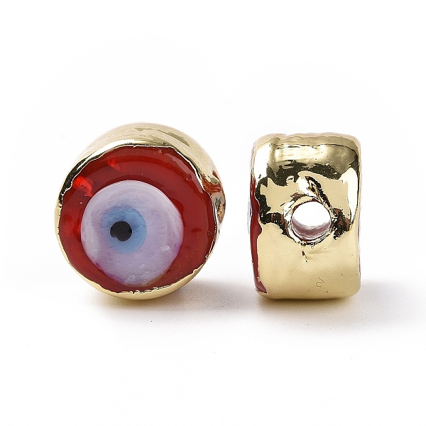 PandaHall Handmade Evil Eye Lampwork Beads, with Golden Tone Brass Findings, Long-Lasting Plated, Cadmium Free & Lead Free, Flat Round, Red...
PandaHall Handmade Evil Eye Lampwork Beads, with Golden Tone Brass Findings, Long-Lasting Plated, Cadmium Free & Lead Free, Flat Round, Red...