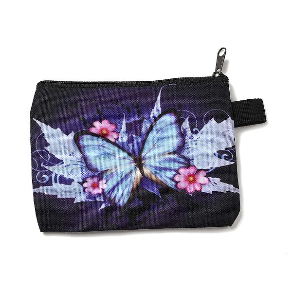 PandaHall Butterfly Pattern Polyester Clutch Bags, Change Purse with Zipper & Key Ring, for Women, Rectangle, Deep Sky Blue, 13.5x11cm...
PandaHall Butterfly Pattern Polyester Clutch Bags, Change Purse with Zipper & Key Ring, for Women, Rectangle, Deep Sky Blue, 13.5x11cm...