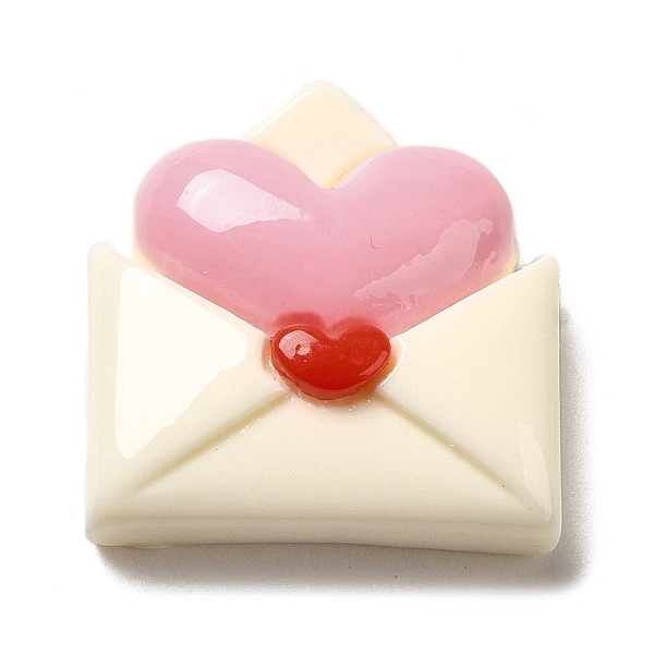 PandaHall Valentine's Day Theme Opaque Resin Decoden Cabochons, Envelope, 22.5x21x7.5mm Resin Envelope
PandaHall Valentine's Day Theme Opaque Resin Decoden Cabochons, Envelope, 22.5x21x7.5mm Resin Envelope