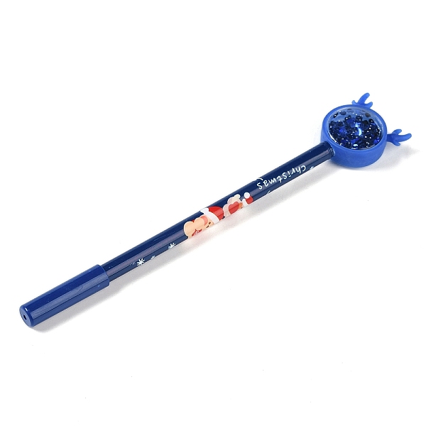PandaHall Christmas Themed Plastic Gel Pen, Neutral Pen, for School Home Office Stationery Store, Bear, 190x30x14mm Plastic Bear Blue
PandaHall Christmas Themed Plastic Gel Pen, Neutral Pen, for School Home Office Stationery Store, Bear, 190x30x14mm Plastic Bear Blue