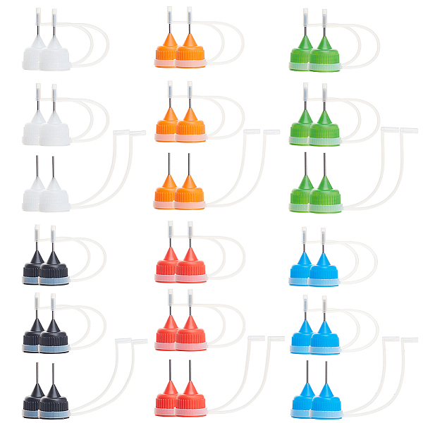 PandaHall BENECREAT 36 Sets 6 Colors Plastic Needle Tip Bottle Caps, 0.5" Replacement Needle Tip Cap, for Glue Bottles, Liquid Dropper..., Multicolor
PandaHall BENECREAT 36 Sets 6 Colors Plastic Needle Tip Bottle Caps, 0.5" Replacement Needle Tip Cap, for Glue Bottles, Liquid Dropper..., Multicolor