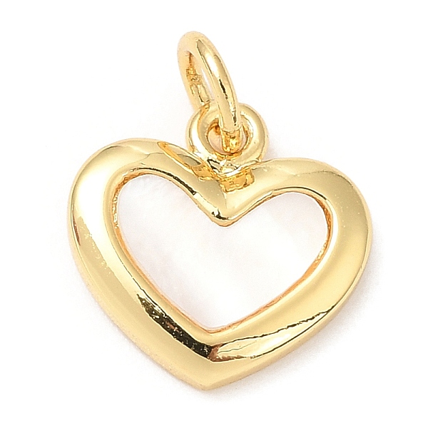 PandaHall Rack Plating Brass Heart Charms, with Shell and Jump Rings, Long-Lasting Plated, Lead Free & Cadmium Free, Real 18K Gold Plated...
PandaHall Rack Plating Brass Heart Charms, with Shell and Jump Rings, Long-Lasting Plated, Lead Free & Cadmium Free, Real 18K Gold Plated...
