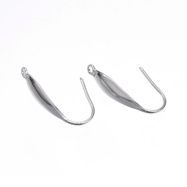PandaHall 316 Surgical Stainless Steel Earring Hooks, Ear Wire, with Vertical Loop, Stainless Steel Color, 20x10x4.5mm, Hole: 1.2mm, Pin...
PandaHall 316 Surgical Stainless Steel Earring Hooks, Ear Wire, with Vertical Loop, Stainless Steel Color, 20x10x4.5mm, Hole: 1.2mm, Pin...