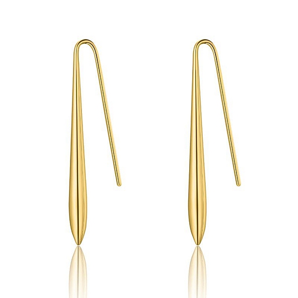 PandaHall 304 Stainless Steel Dangle Earrings, for Women, Cone Pattern, 59x4.7mm, Pin: 0.8mm 304 Stainless Steel Cone
PandaHall 304 Stainless Steel Dangle Earrings, for Women, Cone Pattern, 59x4.7mm, Pin: 0.8mm 304 Stainless Steel Cone