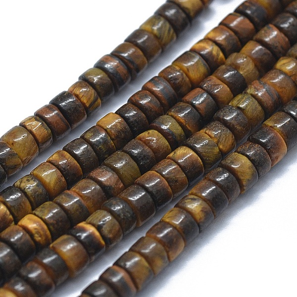 PandaHall Natural Tiger Eye Beads Strands, Flat Round/Disc, 3.8~4.2x2~4.5mm, Hole: 0.8~1mm, about 152~180pcs/strand, 15.1~15.5 inch...
PandaHall Natural Tiger Eye Beads Strands, Flat Round/Disc, 3.8~4.2x2~4.5mm, Hole: 0.8~1mm, about 152~180pcs/strand, 15.1~15.5 inch...