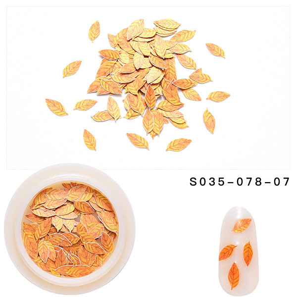 PandaHall Paper Cabochons, Faddish Nail Art Decorations, Leaf, Gold, 3~10x3~7x0.1mm, 50pcs/box Paper Leaf Gold
PandaHall Paper Cabochons, Faddish Nail Art Decorations, Leaf, Gold, 3~10x3~7x0.1mm, 50pcs/box Paper Leaf Gold
