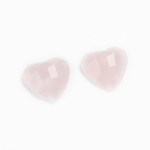 PandaHall Natural Rose Quartz Cabochons, Heart, Faceted, 10x10x3.5mm Rose Quartz Heart
PandaHall Natural Rose Quartz Cabochons, Heart, Faceted, 10x10x3.5mm Rose Quartz Heart