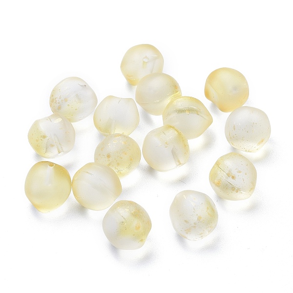 PandaHall Transparent Glass Beads, Frosted, with Glitter Powder, Half Drilled, Peach, Champagne Yellow, 11.5x11.5x11mm, Hole: 1mm Glass...
PandaHall Transparent Glass Beads, Frosted, with Glitter Powder, Half Drilled, Peach, Champagne Yellow, 11.5x11.5x11mm, Hole: 1mm Glass...