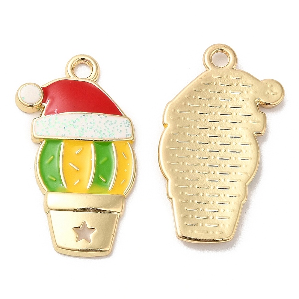 PandaHall Christmas Alloy Enamel Pendants, Long-Lasting Plated, with Glitter Powder, Cadmium Free & Nickel Free & Lead Free, Golden, Cactus...
PandaHall Christmas Alloy Enamel Pendants, Long-Lasting Plated, with Glitter Powder, Cadmium Free & Nickel Free & Lead Free, Golden, Cactus...