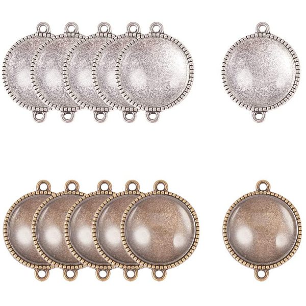 PandaHall 24 Sets 2 Color Round Bezel Pendant Trays 2 Holes 20mm Cabochon Settings Trays Pendant Blanks with Glass Cabochon Cameo Tiles..., Clear
PandaHall 24 Sets 2 Color Round Bezel Pendant Trays 2 Holes 20mm Cabochon Settings Trays Pendant Blanks with Glass Cabochon Cameo Tiles..., Clear