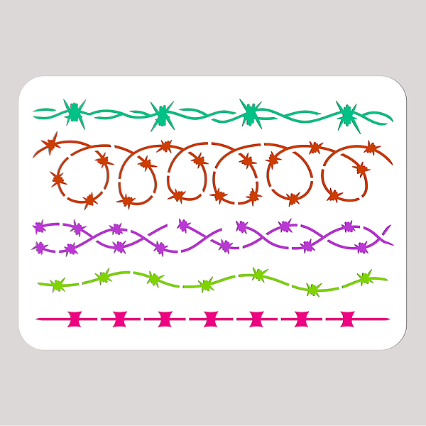 PandaHall Brambles PET Painting Stencil, 11.69x8.27 Inch Reusable Craft Stencils Hollow Out Drawing Painting Template for Painting on Wood...
PandaHall Brambles PET Painting Stencil, 11.69x8.27 Inch Reusable Craft Stencils Hollow Out Drawing Painting Template for Painting on Wood...