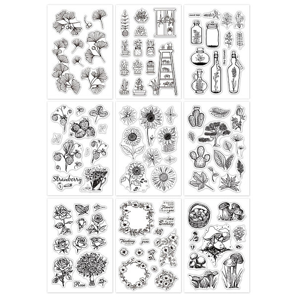 PandaHall Globleland Acrylic Stamps, for DIY Scrapbooking, Photo Album Decorative, Cards Making, Stamp Sheets, Mixed Patterns, 16x11x0.3cm..., Black
PandaHall Globleland Acrylic Stamps, for DIY Scrapbooking, Photo Album Decorative, Cards Making, Stamp Sheets, Mixed Patterns, 16x11x0.3cm..., Black