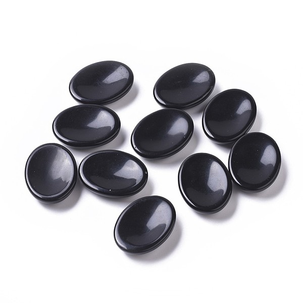 PandaHall Natural Obsidian Massager, Worry Stone for Anxiety Therapy, Oval, 40x30x9mm Obsidian Oval
PandaHall Natural Obsidian Massager, Worry Stone for Anxiety Therapy, Oval, 40x30x9mm Obsidian Oval