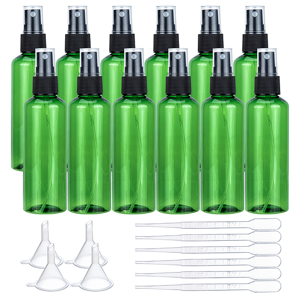 PandaHall BENECREAT 12 Pack 100ml Green Plastic Fine Mist Spray Bottle with Black Caps, 4PCS Plastic Funnels, 6PCS 2ml Plastic Droppers for...
PandaHall BENECREAT 12 Pack 100ml Green Plastic Fine Mist Spray Bottle with Black Caps, 4PCS Plastic Funnels, 6PCS 2ml Plastic Droppers for...