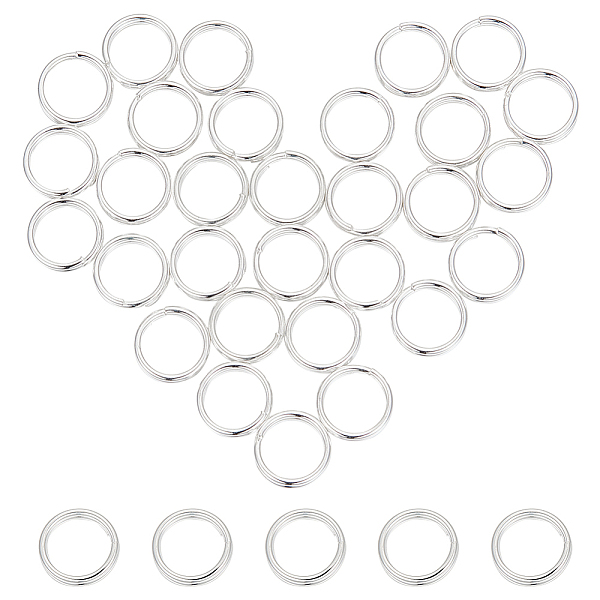 PandaHall BENECREAT 20Pcs 6mm 925 Sterling Silver Jump Rings, 22 Gauge Double Loop Split Jump Rings, Small Key Ring Connector for Bracelets...
PandaHall BENECREAT 20Pcs 6mm 925 Sterling Silver Jump Rings, 22 Gauge Double Loop Split Jump Rings, Small Key Ring Connector for Bracelets...