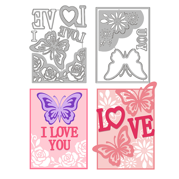 PandaHall Butterfly Carbon Steel Cutting Dies Stencils, for DIY Scrapbooking, Photo Album, Decorative Embossing Paper Card, Stainless Steel...
PandaHall Butterfly Carbon Steel Cutting Dies Stencils, for DIY Scrapbooking, Photo Album, Decorative Embossing Paper Card, Stainless Steel...