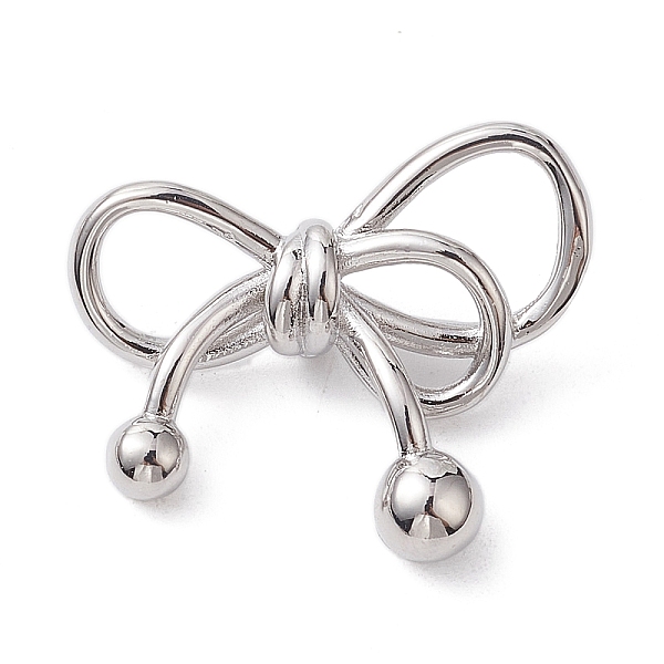 PandaHall Rack Plating Brass Pendants, Long-Lasting Plated, Lead Free & Cadmium Free, Bowknot, Platinum, 21x25x7.5mm, Hole: 4x2mm Brass...
PandaHall Rack Plating Brass Pendants, Long-Lasting Plated, Lead Free & Cadmium Free, Bowknot, Platinum, 21x25x7.5mm, Hole: 4x2mm Brass...