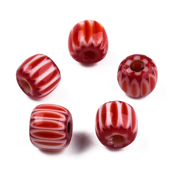 PandaHall Handmade Lampwork Beads Strands, Column, Dark Red, 5.5~7.5x4.5~6mm, Hole: 1.4mm, about 70~72pcs/strand, 15.75 inch~15.94 inch...
PandaHall Handmade Lampwork Beads Strands, Column, Dark Red, 5.5~7.5x4.5~6mm, Hole: 1.4mm, about 70~72pcs/strand, 15.75 inch~15.94 inch...