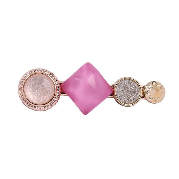 PandaHall Iron Alligator Hair Clips, with Resin and Alloy Findings, Hot Pink, 63x21mm Resin
PandaHall Iron Alligator Hair Clips, with Resin and Alloy Findings, Hot Pink, 63x21mm Resin