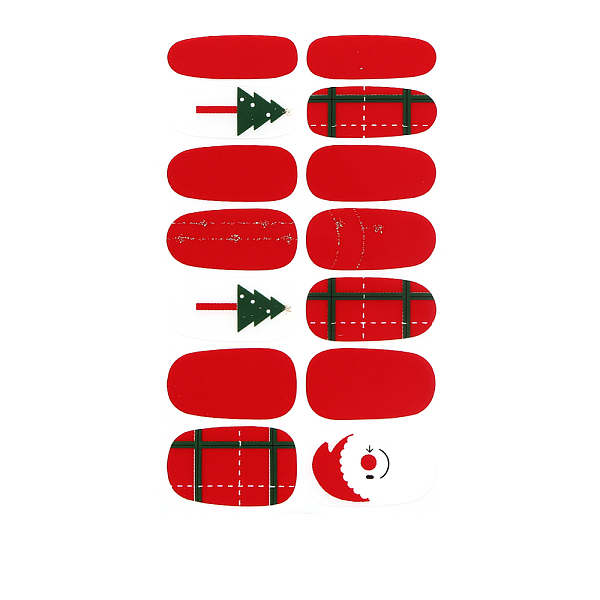 PandaHall Full Cover Nail Art Stickers, Self-adhesive, For Nail Tips Decorations, Christmas Style, Red, 10x5.5cm Paper Others Red
PandaHall Full Cover Nail Art Stickers, Self-adhesive, For Nail Tips Decorations, Christmas Style, Red, 10x5.5cm Paper Others Red
