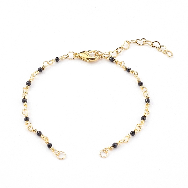 PandaHall Natural Spinel Handmade Beaded Chains Bracelet Making, with Loop and Brass Lobster Claw Clasps, 6-1/8 inch(15.5cm) Spinel
PandaHall Natural Spinel Handmade Beaded Chains Bracelet Making, with Loop and Brass Lobster Claw Clasps, 6-1/8 inch(15.5cm) Spinel