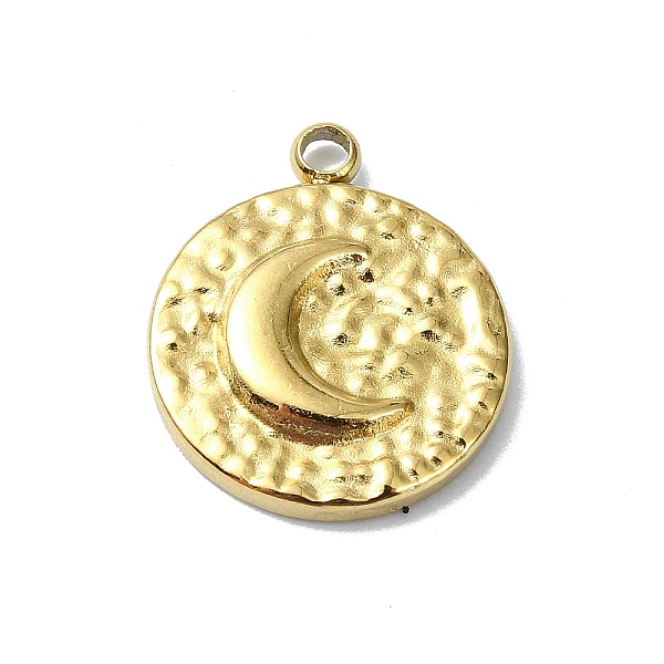 PandaHall Ion Plating(IP) 304 Stainless Steel Pendants, Real 18K Gold Plated, Flat Round Charm, Moon, 14.5x12x2mm, Hole: 1.6mm 304 Stainless...
PandaHall Ion Plating(IP) 304 Stainless Steel Pendants, Real 18K Gold Plated, Flat Round Charm, Moon, 14.5x12x2mm, Hole: 1.6mm 304 Stainless...