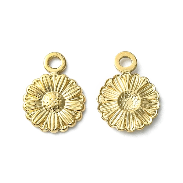 PandaHall 304 Stainless Steel Charms, Daisy Charms, Real 14K Gold Plated, 13x9.5x1.3mm, Hole: 1.6mm 304 Stainless Steel Flower
PandaHall 304 Stainless Steel Charms, Daisy Charms, Real 14K Gold Plated, 13x9.5x1.3mm, Hole: 1.6mm 304 Stainless Steel Flower