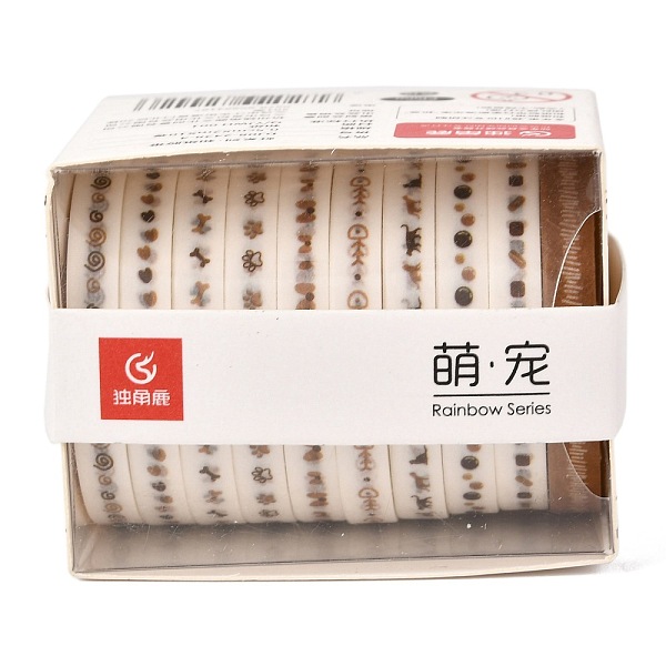 PandaHall DIY Scrapbook Decorative Paper Tapes, Adhesive Tapes, Gift Wrapping Tape, for DIY Scrapbooking Supplie Gift Decoration, Camel..., Brown
PandaHall DIY Scrapbook Decorative Paper Tapes, Adhesive Tapes, Gift Wrapping Tape, for DIY Scrapbooking Supplie Gift Decoration, Camel..., Brown