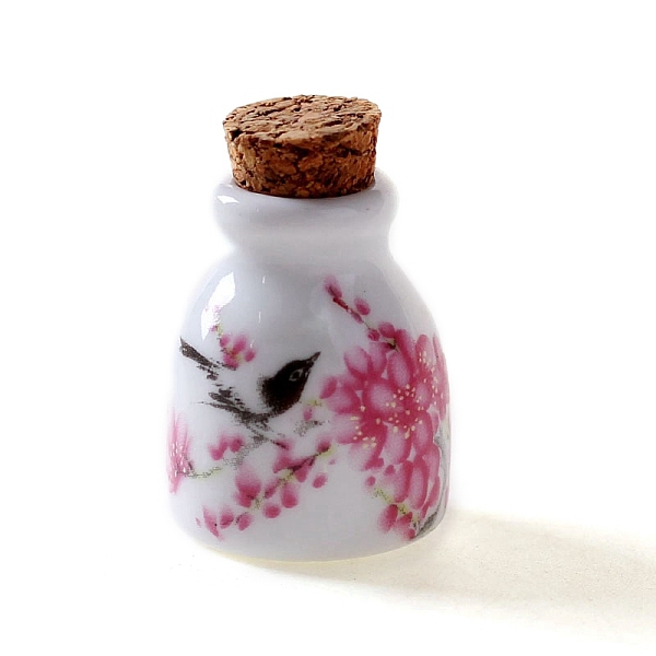 PandaHall Peony Pattern Handmade Porcelain Essential Oil Empty Perfume Bottle, Refillable Bottle, Hot Pink, 3.5x2.6cm Porcelain Bottle
PandaHall Peony Pattern Handmade Porcelain Essential Oil Empty Perfume Bottle, Refillable Bottle, Hot Pink, 3.5x2.6cm Porcelain Bottle
