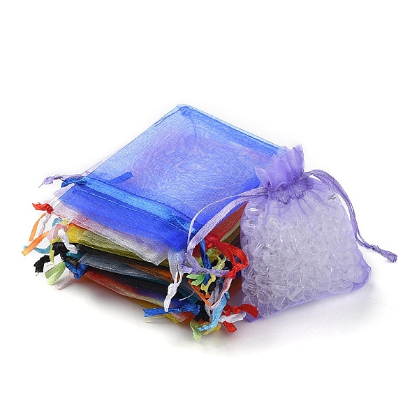 PandaHall 20Pcs 10 Colors Rectangle Organza Drawstring Bags, Mixed Color, 9x7cm, 2pcs/color Organza Rectangle Multicolor
PandaHall 20Pcs 10 Colors Rectangle Organza Drawstring Bags, Mixed Color, 9x7cm, 2pcs/color Organza Rectangle Multicolor