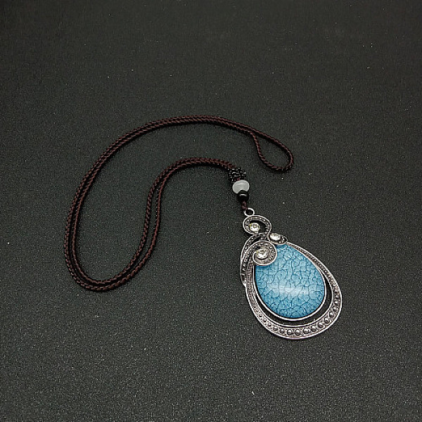 PandaHall Synthetic Turquoise Pendant Necklaces for Women Men, Sky Blue, No Size Synthetic Turquoise Teardrop
PandaHall Synthetic Turquoise Pendant Necklaces for Women Men, Sky Blue, No Size Synthetic Turquoise Teardrop