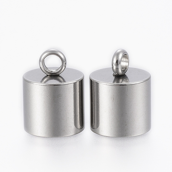 PandaHall 201 Stainless Steel Cord Ends, End Caps, Column, Stainless Steel Color, 14.5x11mm, Hole: 3mm, Inner Diameter: 10mm 201 Stainless...
PandaHall 201 Stainless Steel Cord Ends, End Caps, Column, Stainless Steel Color, 14.5x11mm, Hole: 3mm, Inner Diameter: 10mm 201 Stainless...