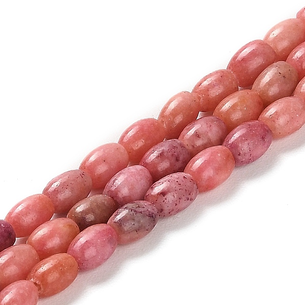 PandaHall Natural Dolomite Beads Strands, Dyed, Rice, Salmon, 5.5~6x4.5mm, Hole: 1mm, about 68~69pcs/strand, 15.94~16.22 inch(40.5~41.2cm)..., Red
PandaHall Natural Dolomite Beads Strands, Dyed, Rice, Salmon, 5.5~6x4.5mm, Hole: 1mm, about 68~69pcs/strand, 15.94~16.22 inch(40.5~41.2cm)..., Red