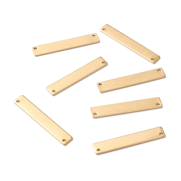 PandaHall Ion Plating(IP) 304 Stainless Steel Connector Charms, Rectangle, Golden, 35x6x1mm, Hole: 1.5mm 304 Stainless Steel Rectangle
PandaHall Ion Plating(IP) 304 Stainless Steel Connector Charms, Rectangle, Golden, 35x6x1mm, Hole: 1.5mm 304 Stainless Steel Rectangle