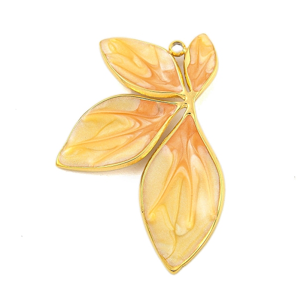 PandaHall Ion Plating(IP) 304 Stainless Steel Pendants, with Enamel, Real 18K Gold Plated, Leaf Charm, Gold, 34x23x2.5mm, Hole: 1.4mm...
PandaHall Ion Plating(IP) 304 Stainless Steel Pendants, with Enamel, Real 18K Gold Plated, Leaf Charm, Gold, 34x23x2.5mm, Hole: 1.4mm...