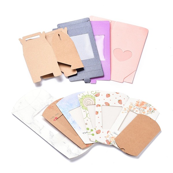 PandaHall Paper Pillow Gift Fold Boxes, Wedding Party Candy Packaging Boxes, Mixed Color, 9x6.45x2.4cm Paper Pillow Multicolor
PandaHall Paper Pillow Gift Fold Boxes, Wedding Party Candy Packaging Boxes, Mixed Color, 9x6.45x2.4cm Paper Pillow Multicolor