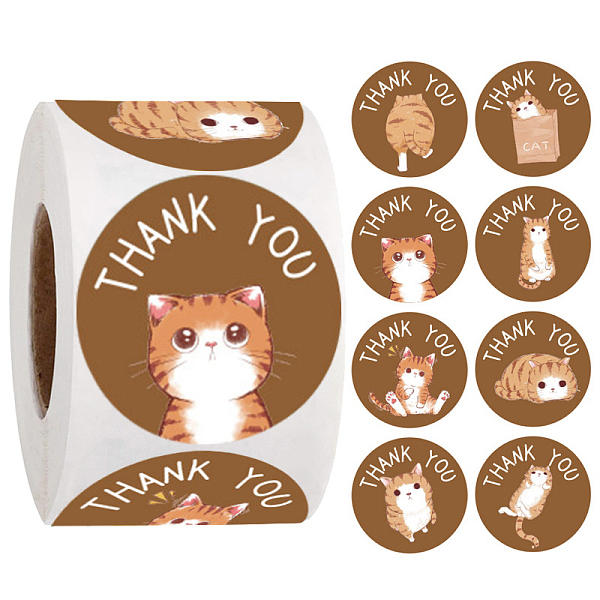 PandaHall Thank You Stickers Roll, Adhesive Paper Tape, Round Stickers, for Card-Making, Scrapbooking, Diary, Planner, Envelope & Notebooks..., Brown
PandaHall Thank You Stickers Roll, Adhesive Paper Tape, Round Stickers, for Card-Making, Scrapbooking, Diary, Planner, Envelope & Notebooks..., Brown